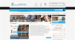 Desktop Screenshot of forrest-limanowa.pl